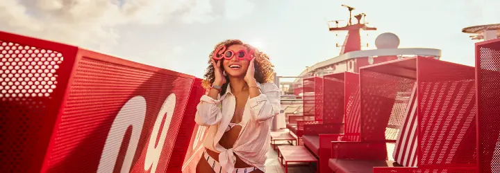 Onboard a Virgin Voyages Cruise