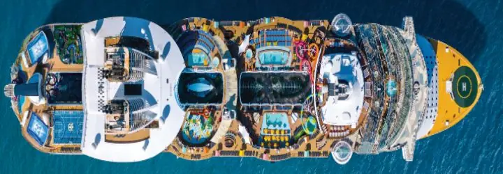 Oasis of the Seas From Above
