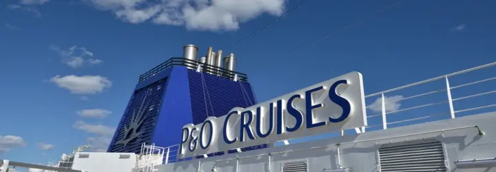 P&O Cruises Sign