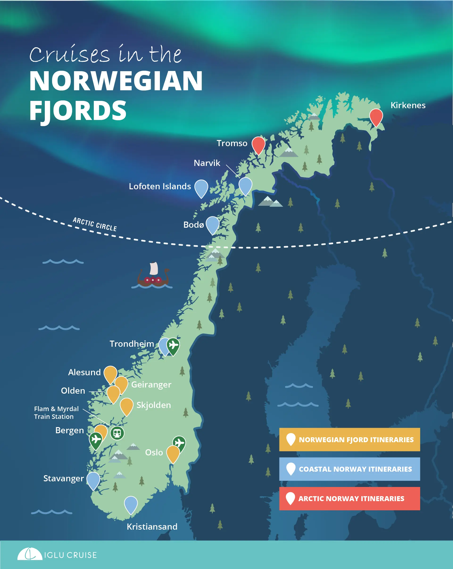 nordic cruise route