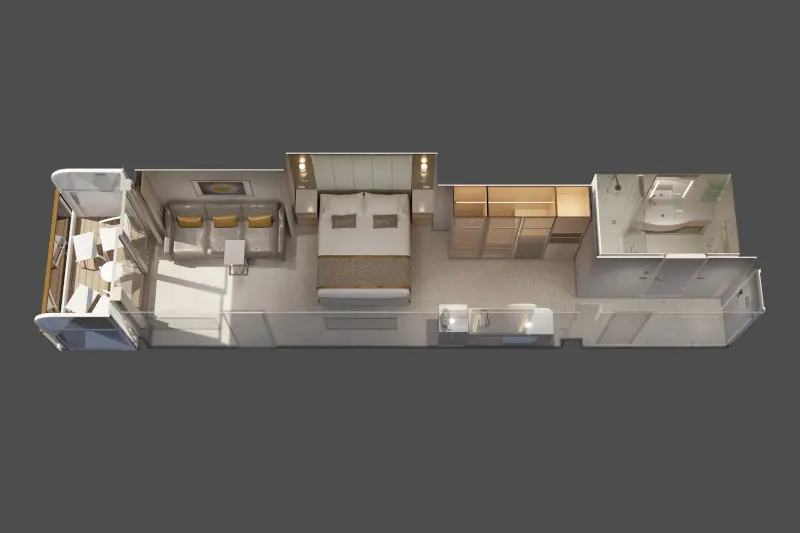 Sun Princess Signature Suite Layout