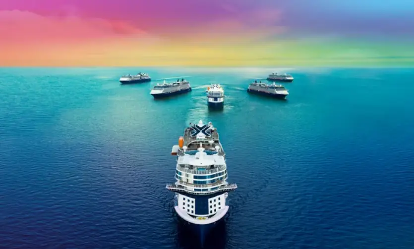 Five ships from Celebrity Cruises fleet sailing 