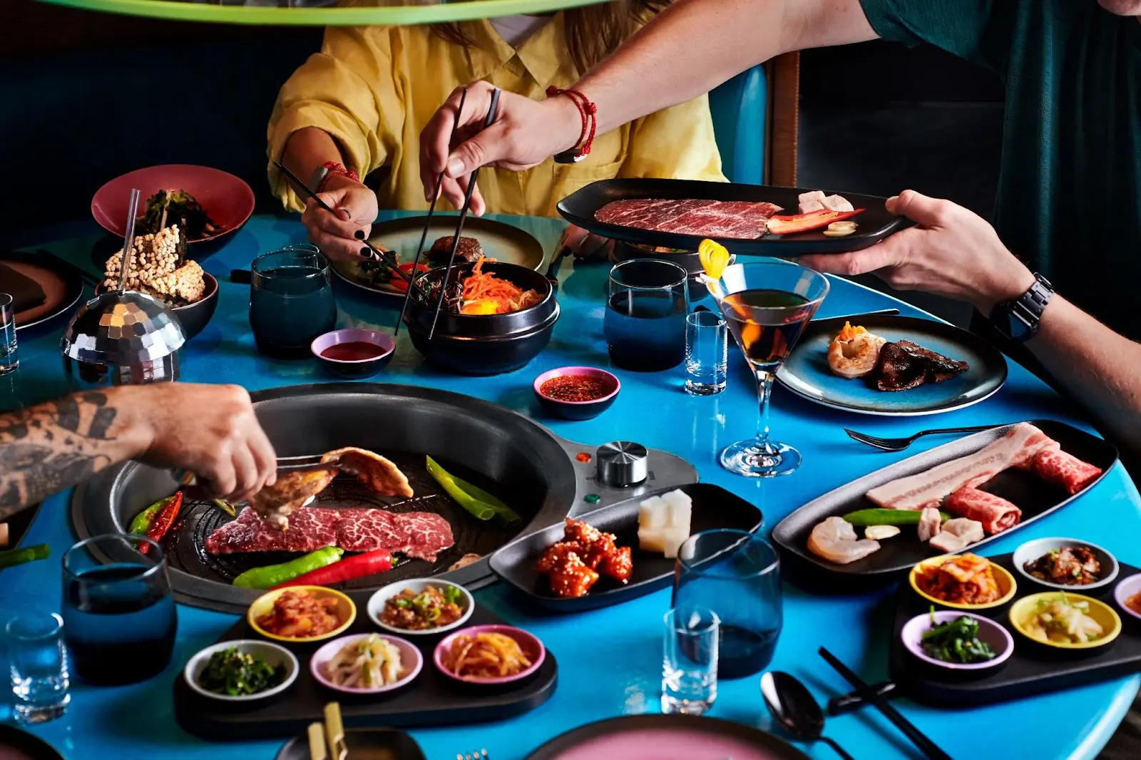 Dining in Gunbae