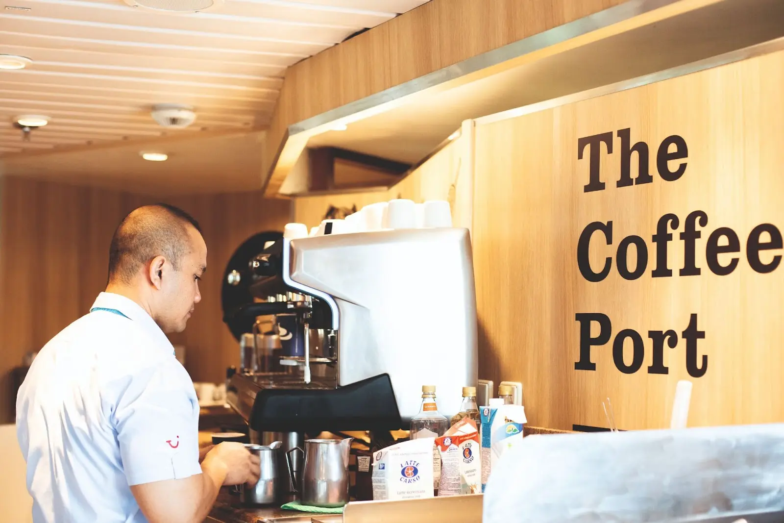 Barista at the Coffee Port 