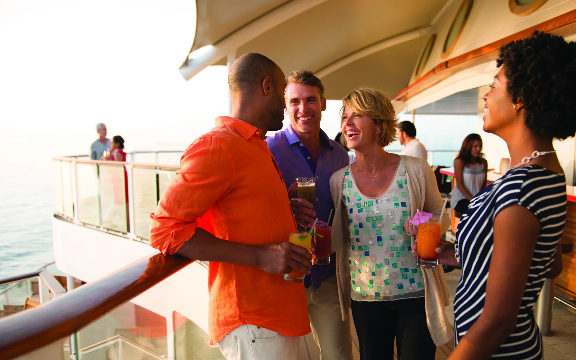 Guests on a Celebrity Cruises Getaway