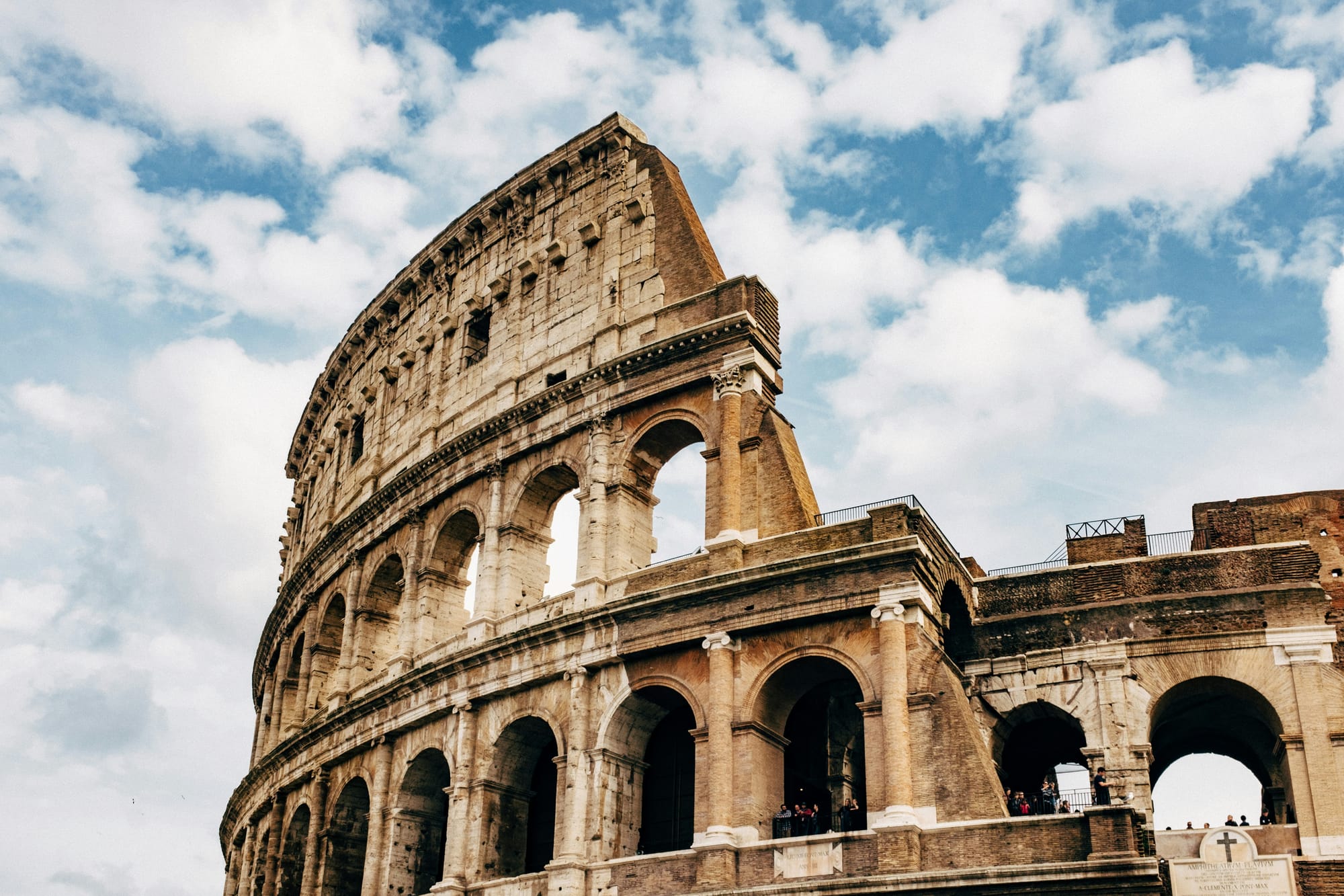 The Colosseum in Rome, Italy