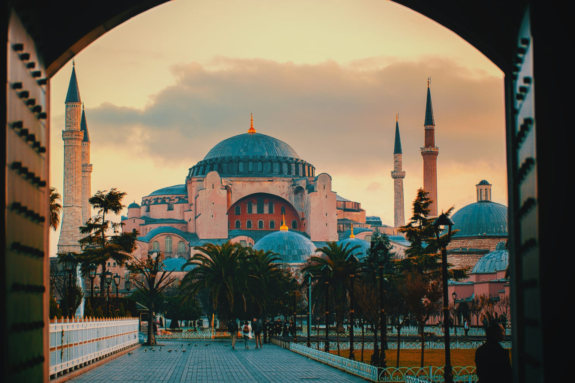 The Hagia Sophia in Istanbul, Turkey