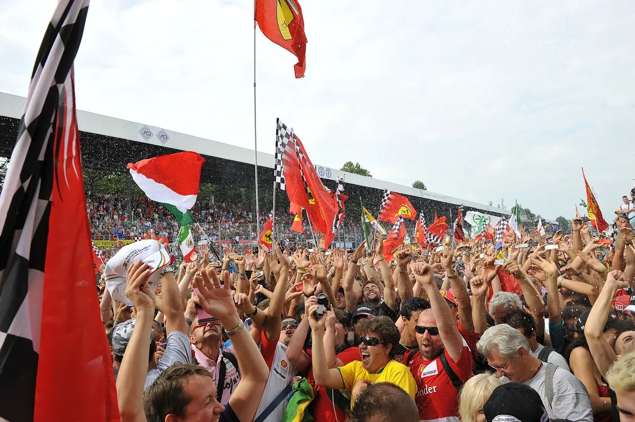 Fans at Monza F1 Grand Prix