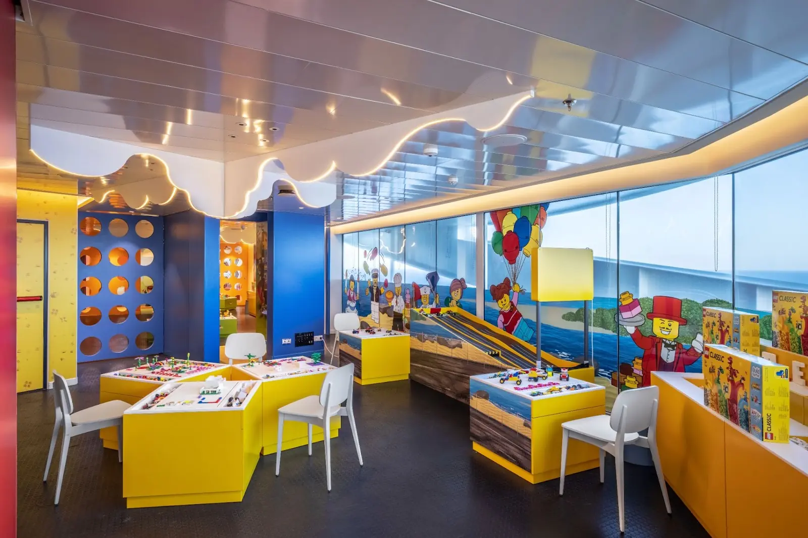 Pictured: LEGO Room on MSC World Europa