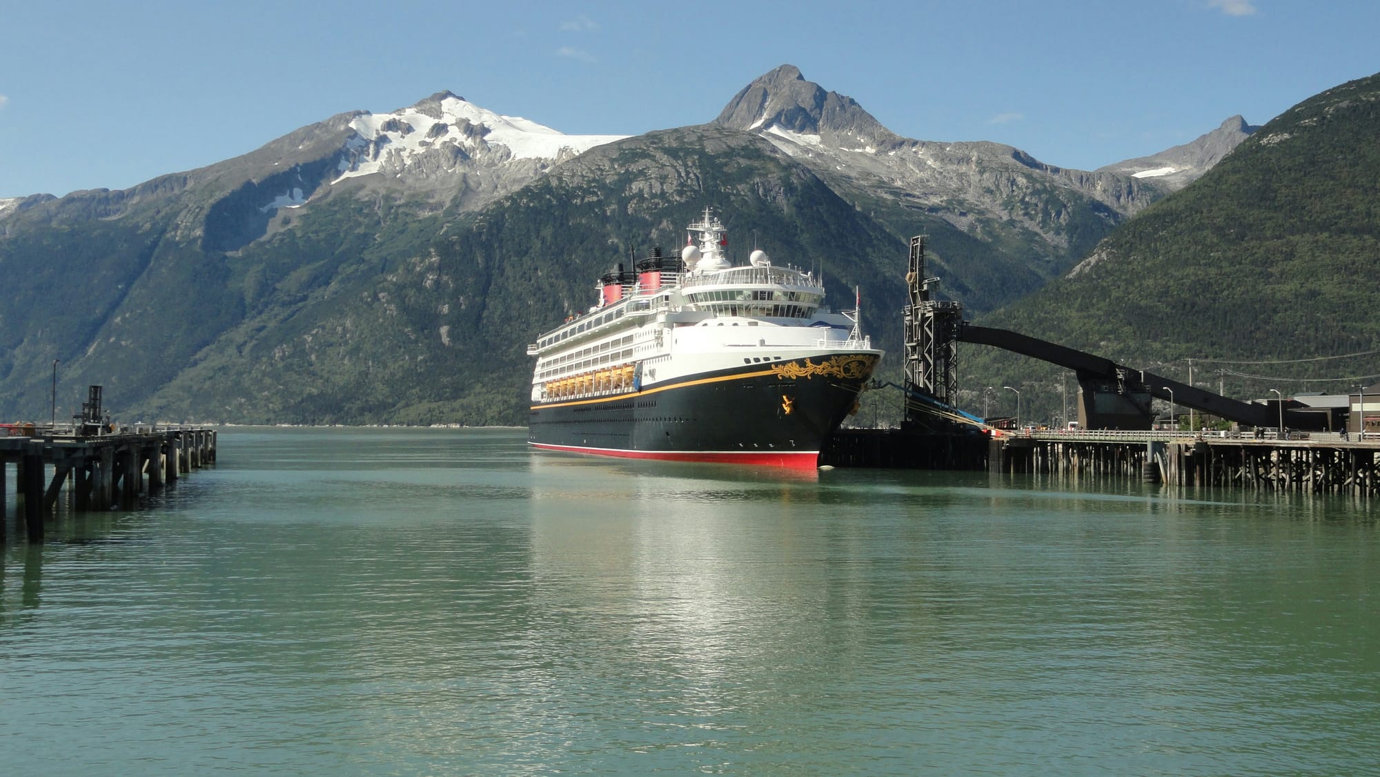 Disney Wonder (Disney Cruise Line), Skagway