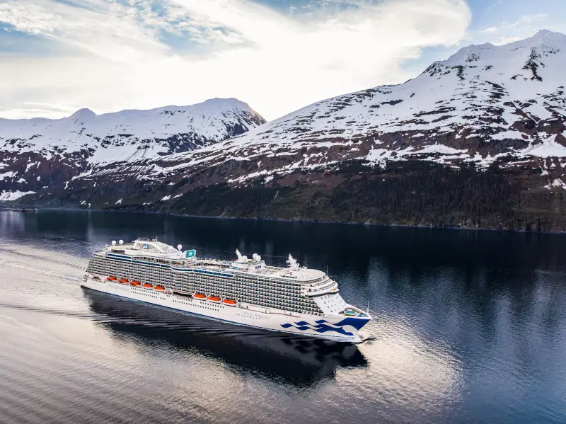 Royal Princess in Alaska 