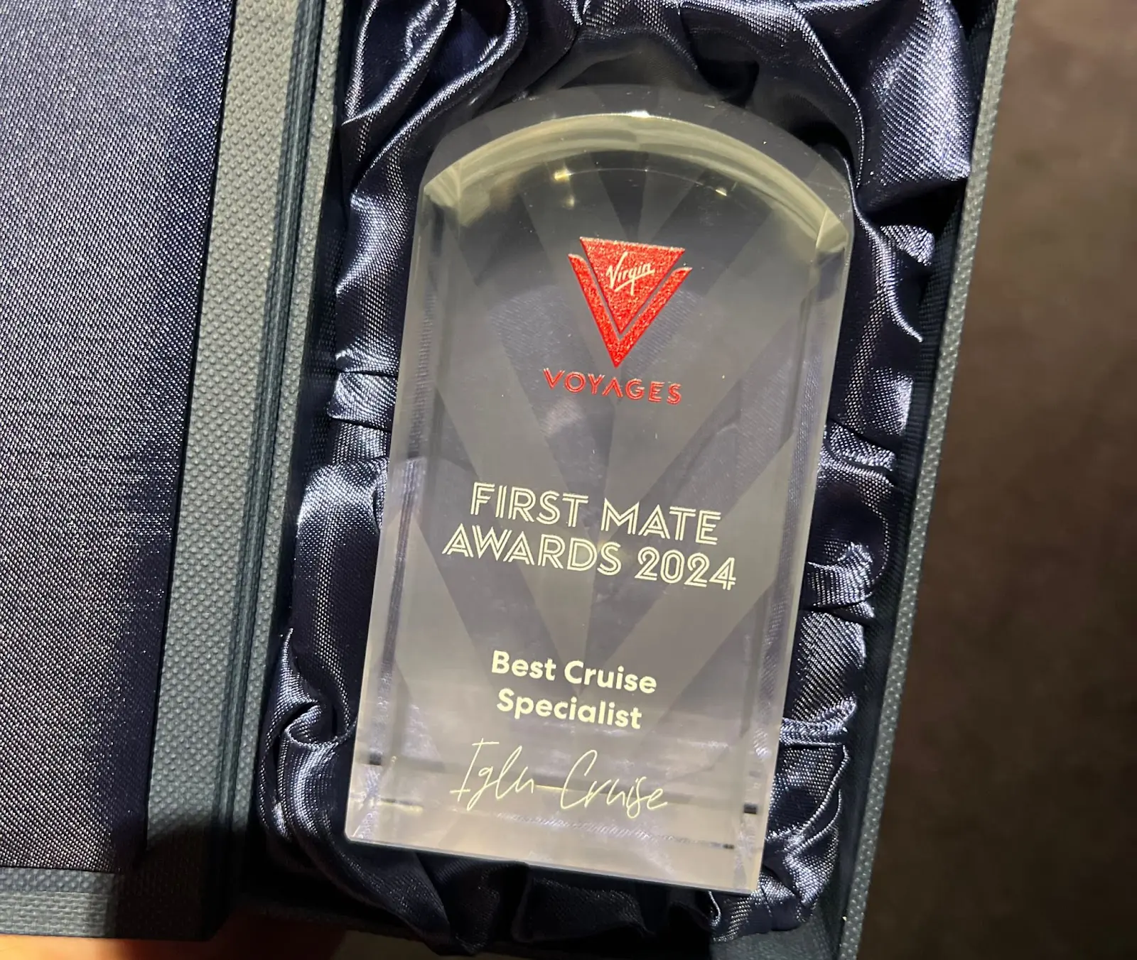 Iglu Wins Best Cruise Specialist at the First Mate Awards 2024