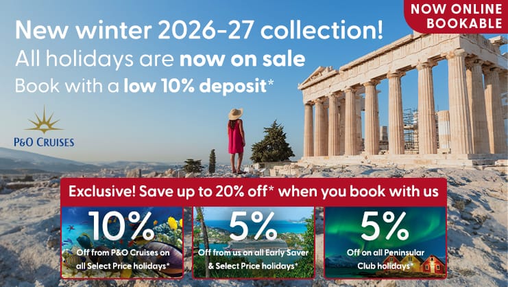 P&O Cruises Now on Sale!