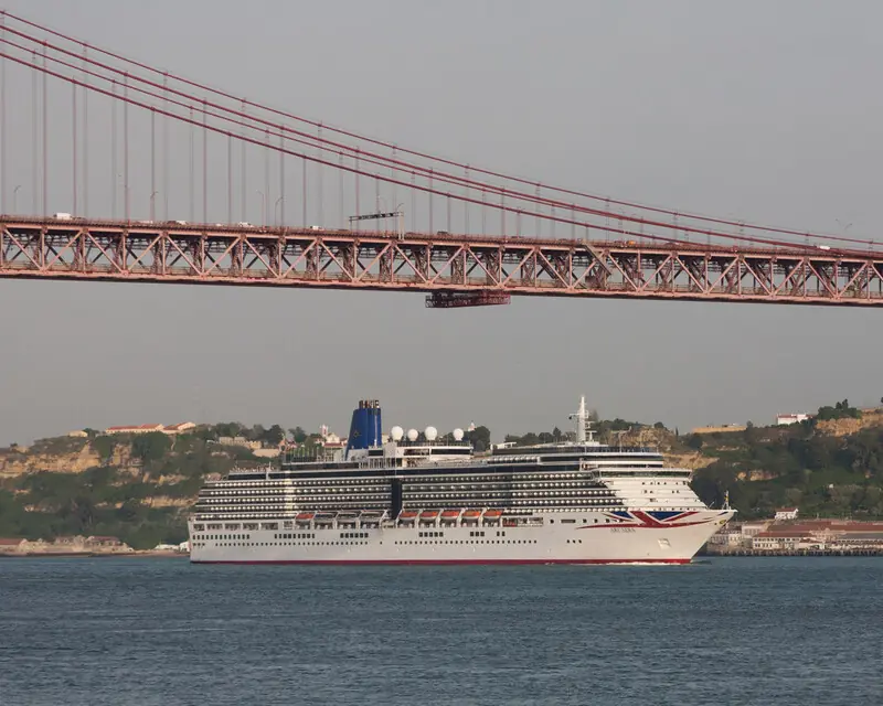 P&O Arcadia in Lisbon