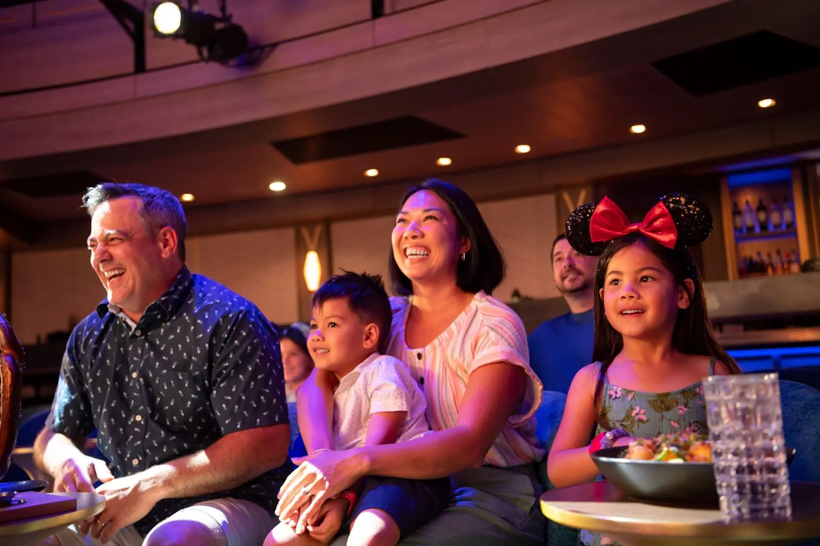 Family Onboard Disney