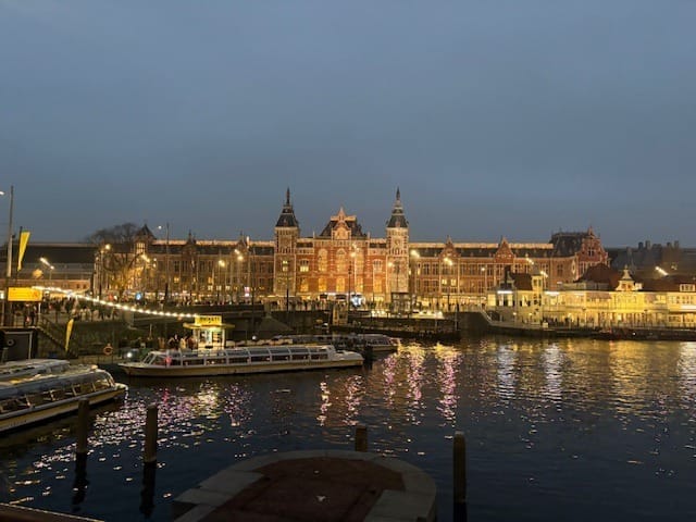 Amsterdam at night