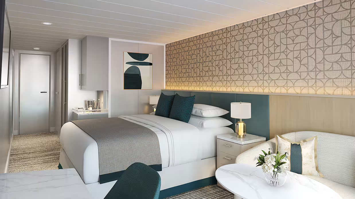 Veranda stateroom on Oceania Sonata