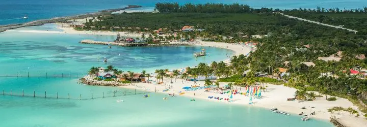 Beach at Castaway Cay