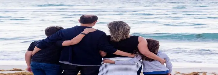 Family at Beach