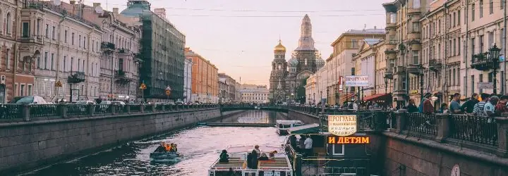 St. Petersburg in Russia