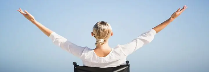 Woman in Wheelchair