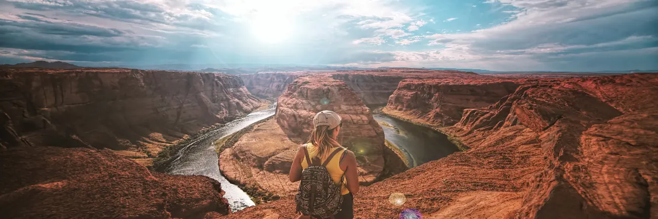 Woman Travelling on Her Own