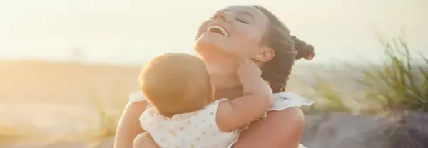 Mum Holding Child